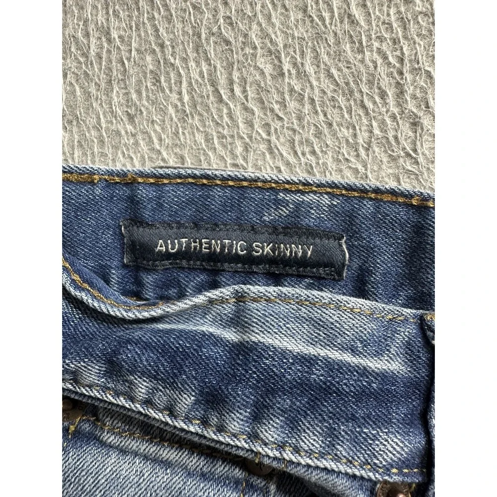 Lucky‎ Brand Jeans Boys 18 Blue Authentic Skinny Stretch Denim Adjustable Waist